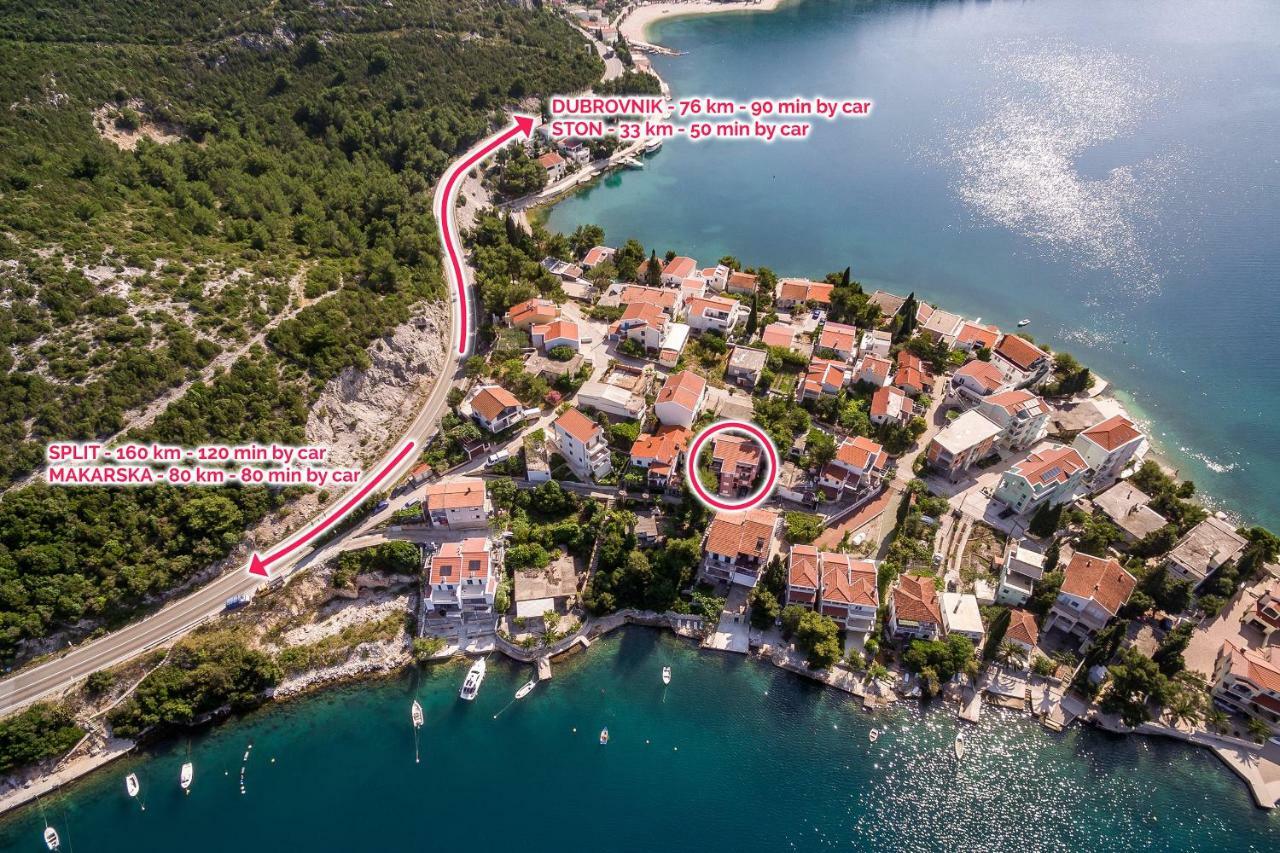 Apartmani Marina Klek Bagian luar foto